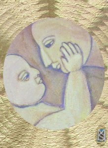 Sepia Madonna