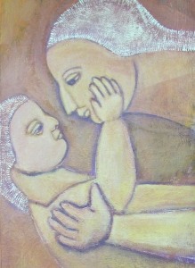 Sepia Madonna