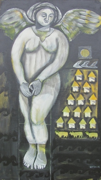 Lool's Angel Over Africa (75cm x 135)